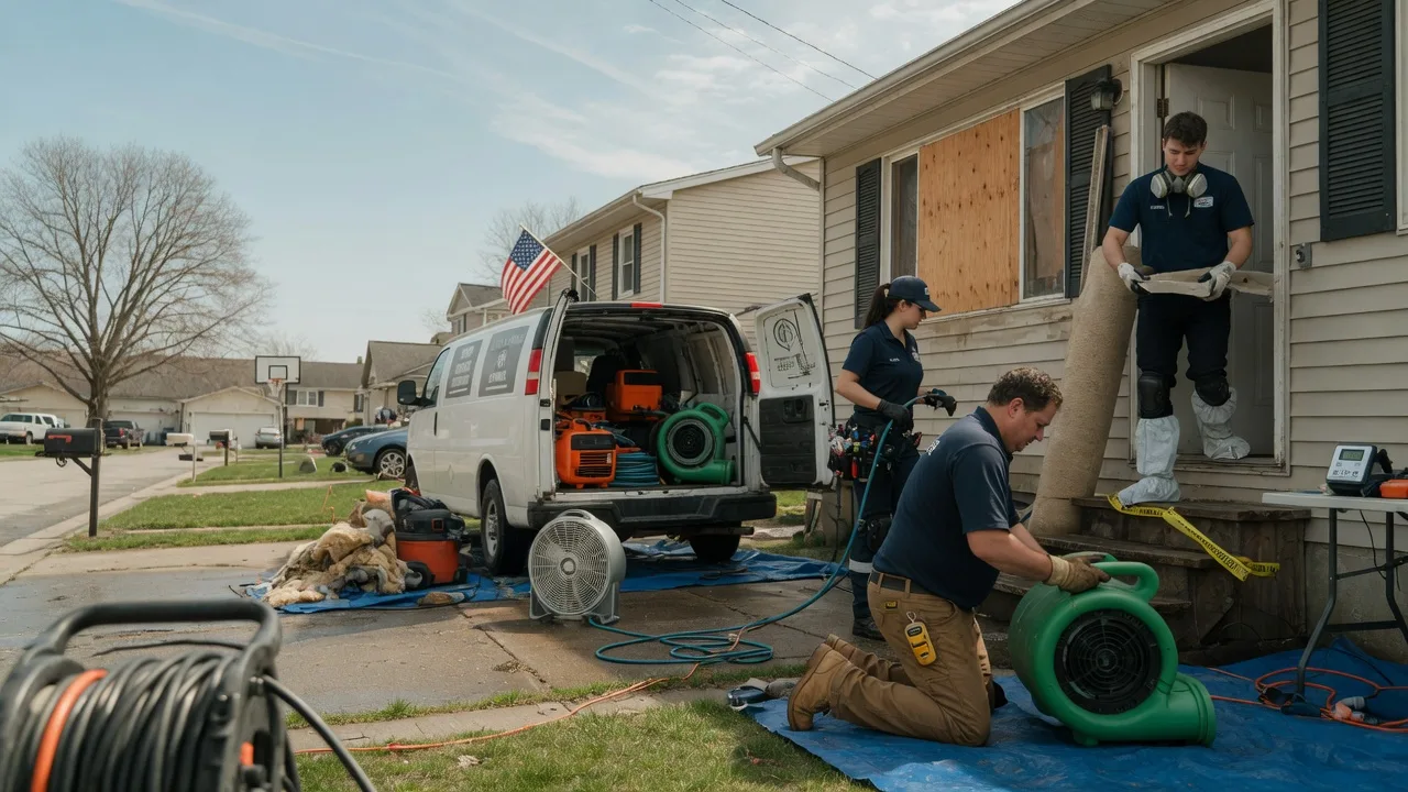 Water Damage Restoration in Powers Lake, ND near me